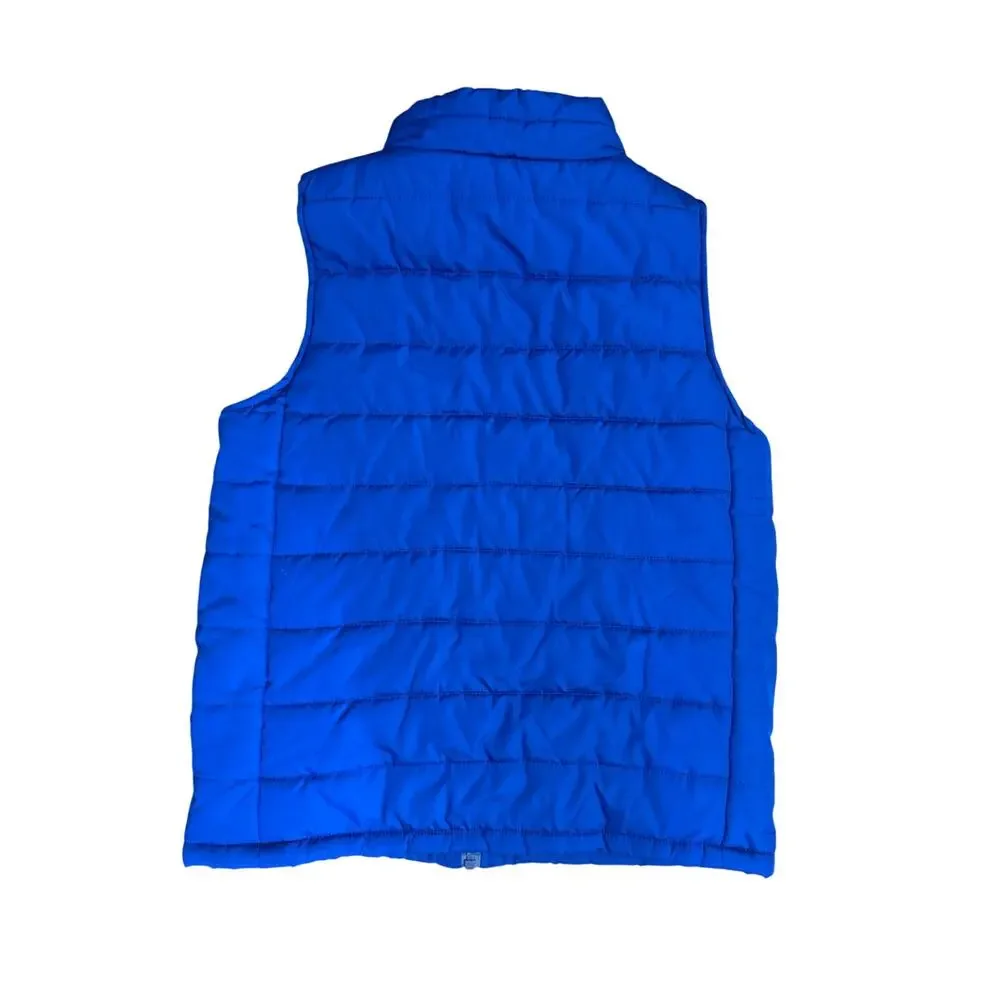 Lands' End Kids Blue Puffer Vest Size Large/ 7